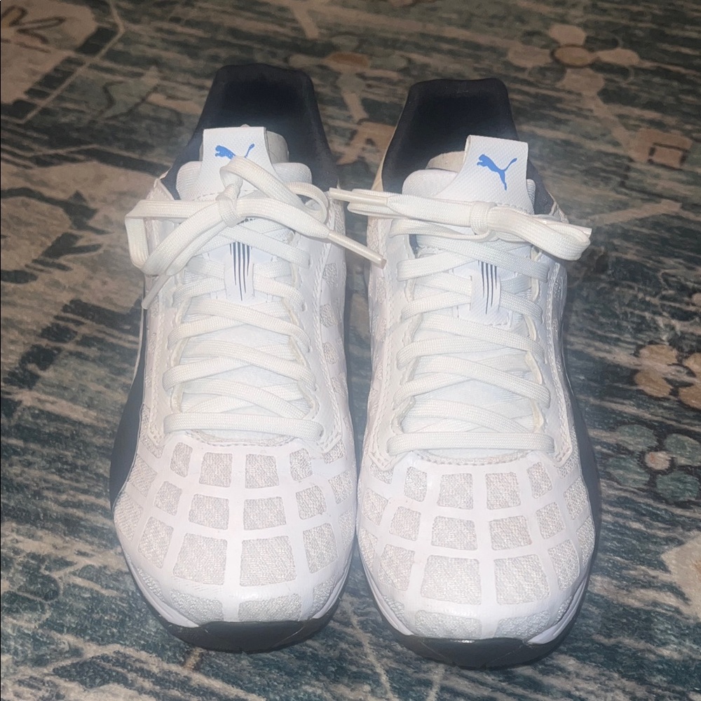 Puma BMW Motorsport White and Black Sneakers size 6.5